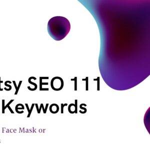 Etsy SEO Keyword Pack for Masks