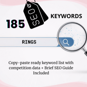 Etsy keywords for rings